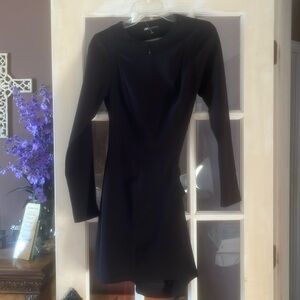 Cute Zara low back black dress